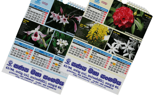 Printing at Sanasa Printers and Publishers Ltd.